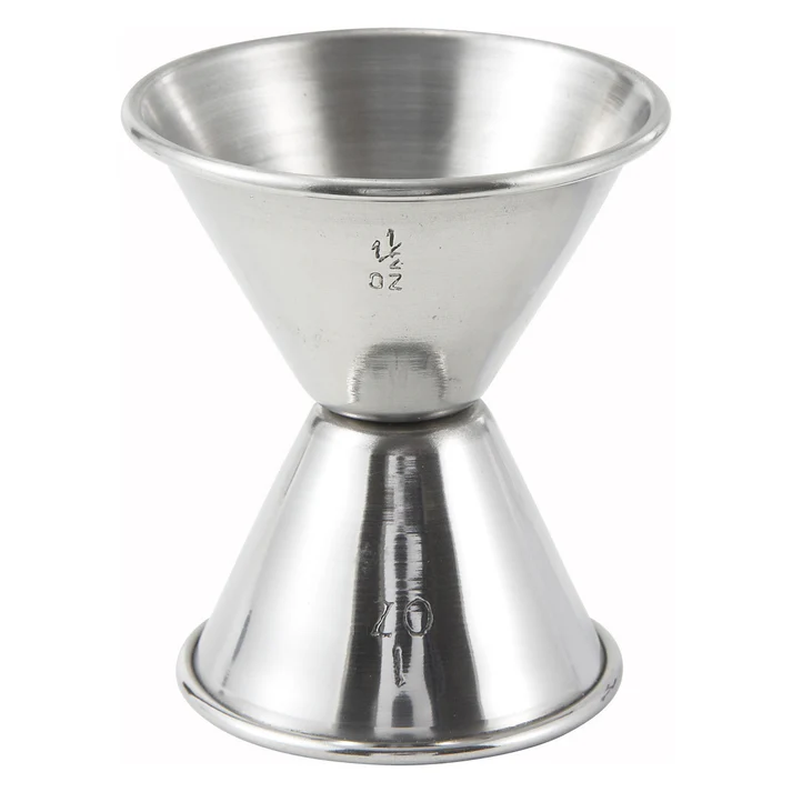 Jigger, Stainless Steel - 1 x 1-1/2 oz