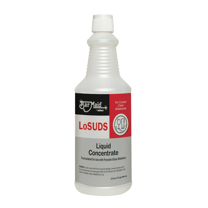 Bar Maid LoSuds Liquid Concentrate - 1 Qt Bottle