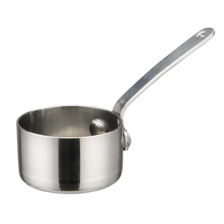 Mini Sauce Pan, Stainless Steel - 2"