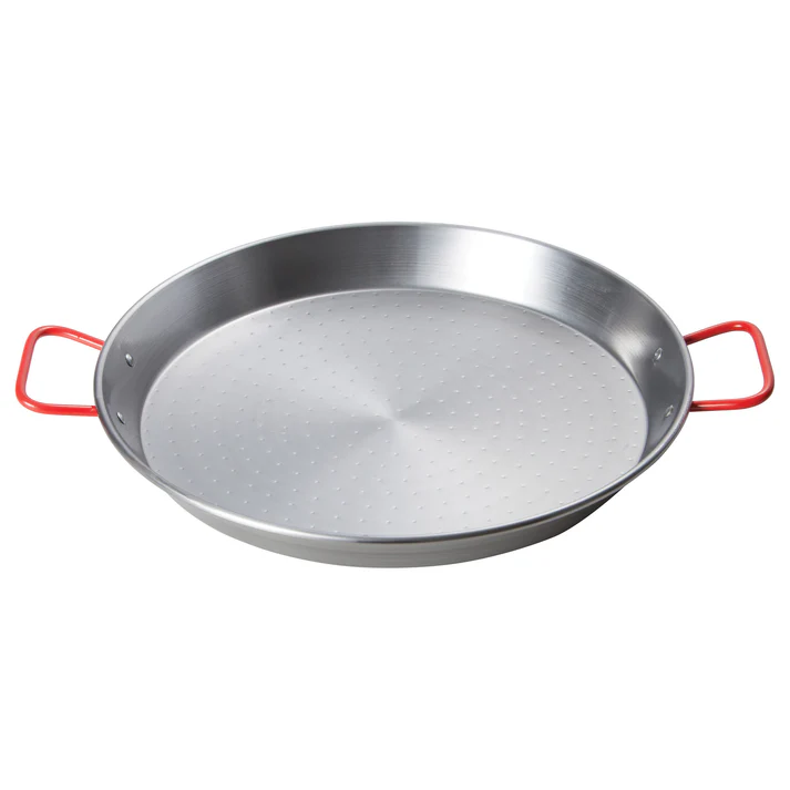 Paella Pan, Polished Carbon Steel (Spain) - 23-5/8"