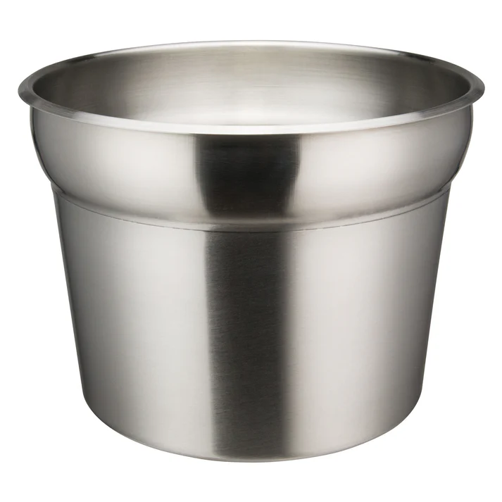 Winco Prime Stainless Steel Inset - 11 Quart