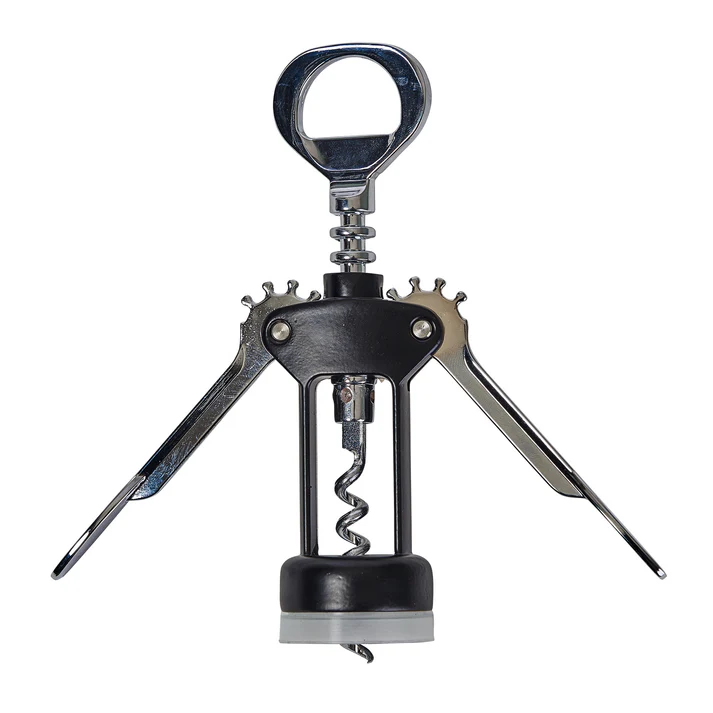 Wing-Type Cork Screw - Black