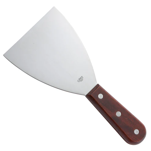 Scraper, Wooden Handle, 4-7/8" x 4" Blade