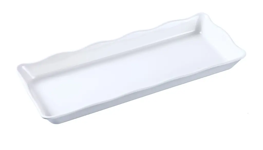 Yanco Deli Scallop Edged Display Tray 