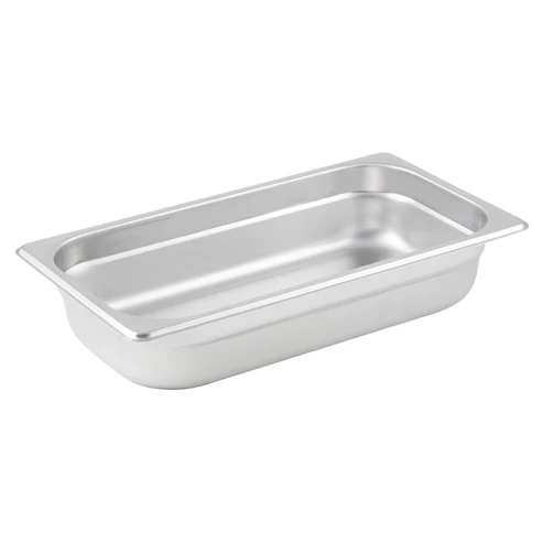 Anti-Jam Steam Pan, 25 Gauge Stainless Steel