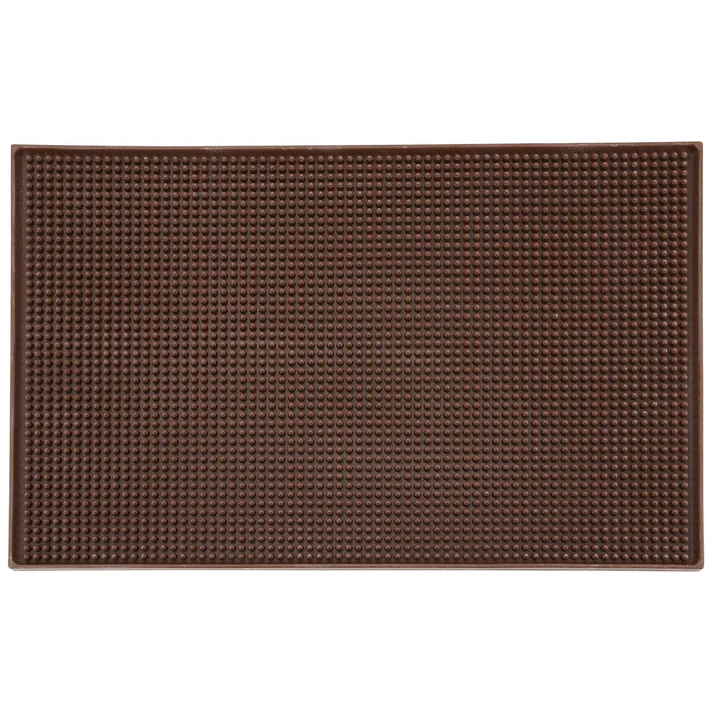 Bar Service Mat, 18" x 12" / Brown