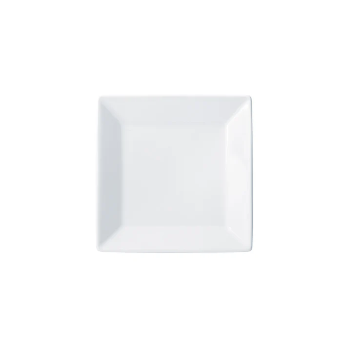 Royalsquare Square Plate, White Porcelain, 12 Pieces/Case / 6"