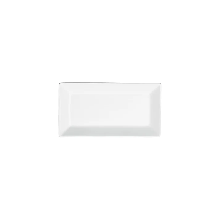 Royalsquare Rectangular Platter,  White Porcelain, 24 Pieces/Case / 14-1/2"