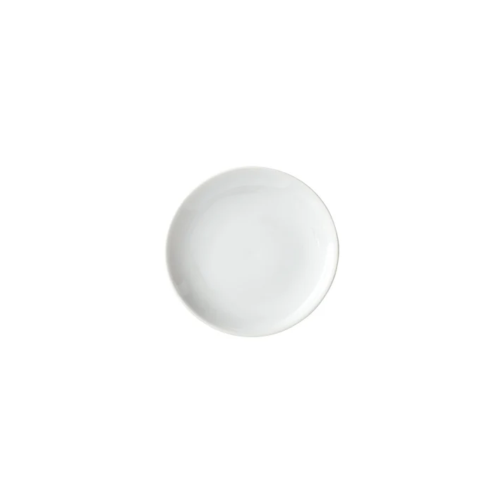  Brechia Coupe Plate, White Porcelain, 6 Pieces/Case / 6"
