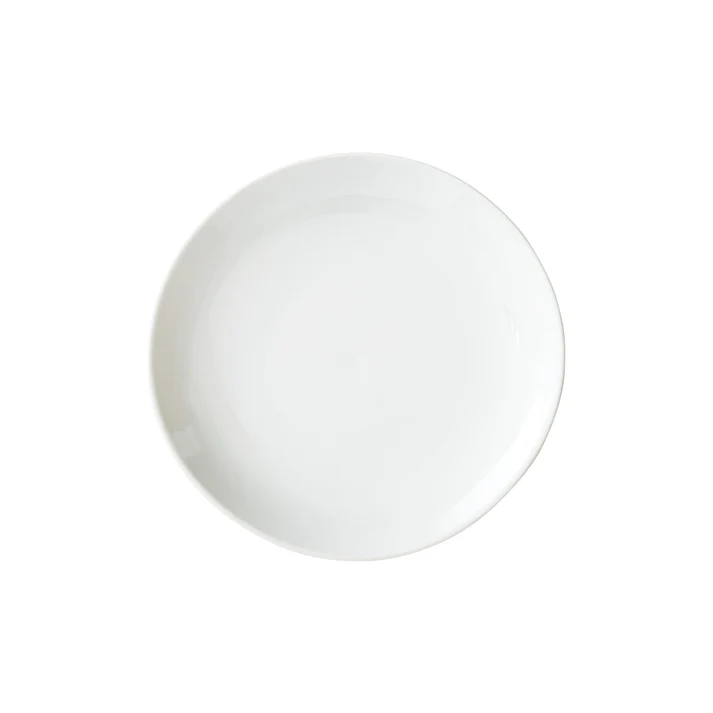  Brechia Coupe Plate, White Porcelain, 6 Pieces/Case / 10"