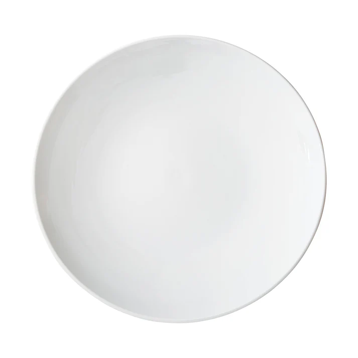  Brechia Coupe Plate, White Porcelain, 6 Pieces/Case / 14"