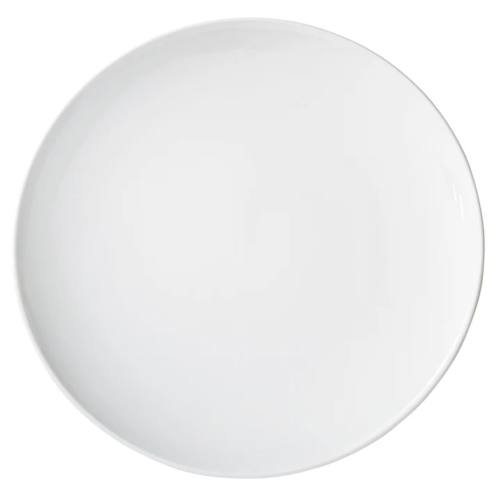  Brechia Coupe Plate, White Porcelain, 6 Pieces/Case / 16"