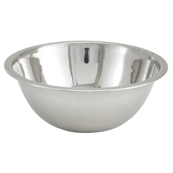 Mixing Bowl, Economy, Stainless Steel  / 5 Qt
