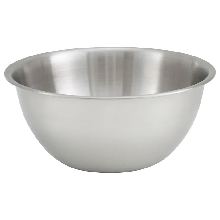 Mixing Bowl, Deep, Heavy-Duty Stainless Steel / 8 Qt