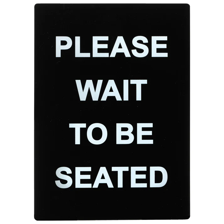 Signs / Area closed for cleaning & disinfecting