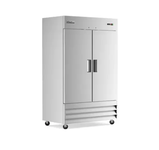 [C-2FE] Coldline C-2FE 54" Solid Door Commercial Reach-In Freezer - Stainless Steel 