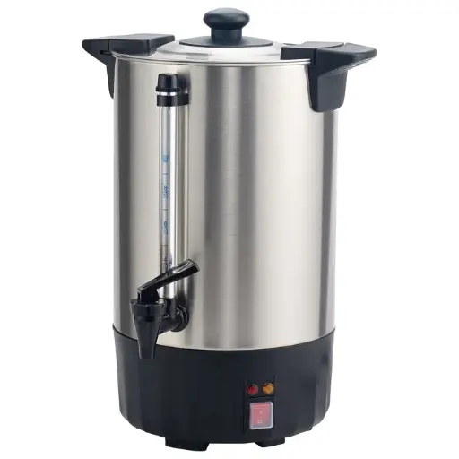 [ECU-50A] Electric Stainless Steel Coffee Urn - 50-Cup (8L)