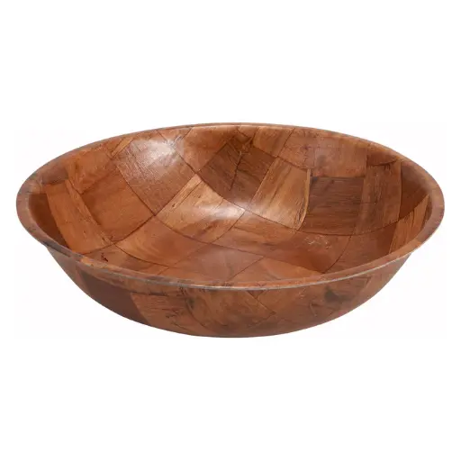 [WWB-12] Salad Bowl, Wooden - 12" 