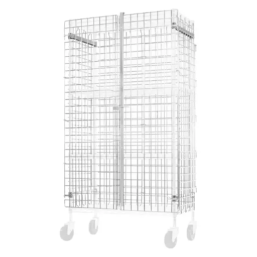 [VCG-1860] Security Cage, Chrome-Plated - 18" x 60" x 63"