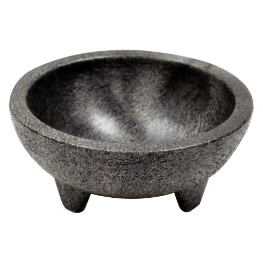 [842169119571] 4 oz Molcajete Salsa Bowls - 4 Pieces/Pack