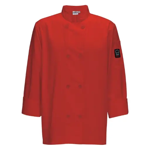 [UNF-6RL] Men's Tapered Fit Chef Jacket