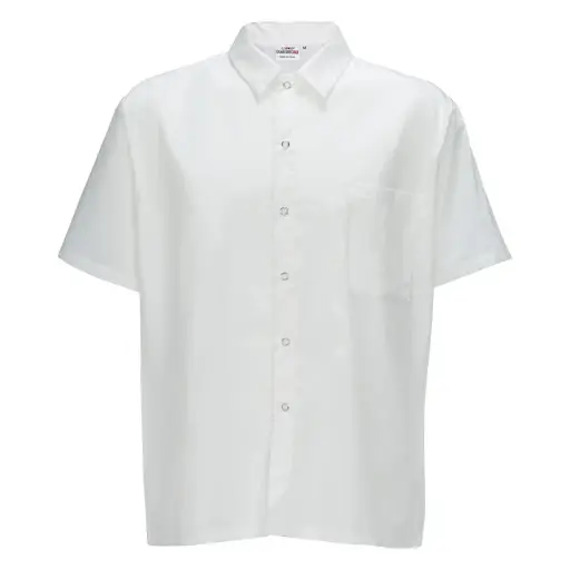 [UNF-1WS] Chef Shirt, Snap-Button size S