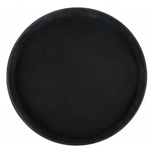 [TRH-14K] Easy-Hold 14" Round Rubber-Lined Plastic Tray