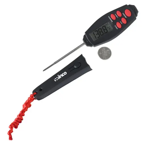 [TMT-DG5] Digital Thermometer, 1-3/8" LCD, 2-7/8" Probe