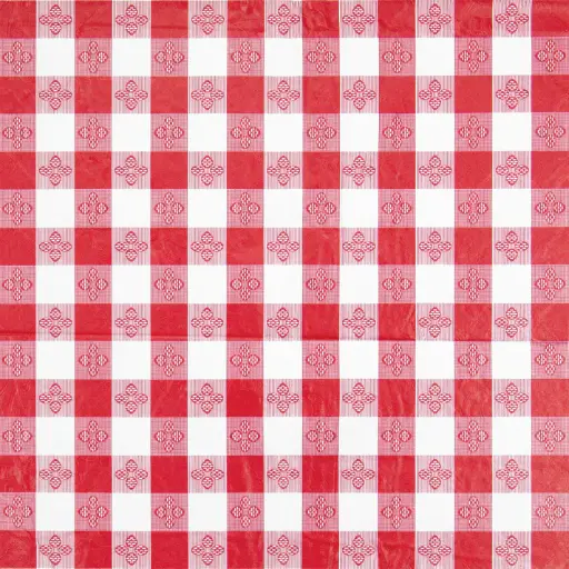 Table Cloth, Square - Red