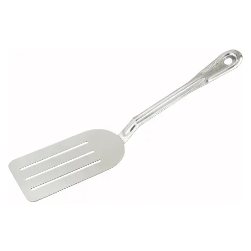 [STN-8] Stainless Steel Serving Turner, 14" - Slotted