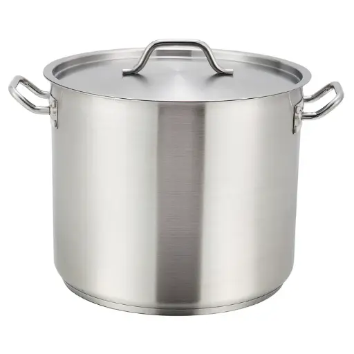 [SST-12] Stainless Steel Stock Pot with Cover - 12 Quart