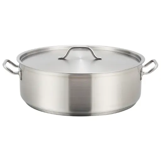 [SSLB-30] Stainless Steel Brazier - 30 Quart