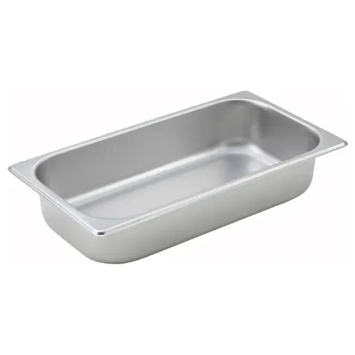 [SPT2] Straight-Sided Steam Pan, 25 Gauge Stainless Steel
