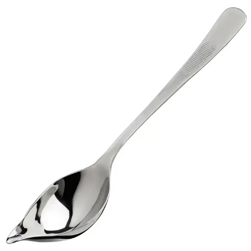 [SPS-TS8] 8" Drizzling Plating Spoon with Tapered Spout