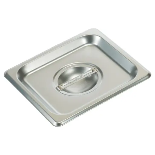 [SPSCS] 18/8 Stainless Steel Steam Pan Cover, Solid - Sixth (1/6)