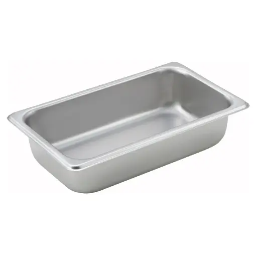 [SPQ2] Straight-Sided Steam Pan, 25 Gauge Stainless Steel