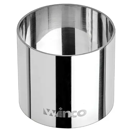 [SPM-21R] Stainless Steel Pastry Mold - Round, 2" x 1-3/4"
