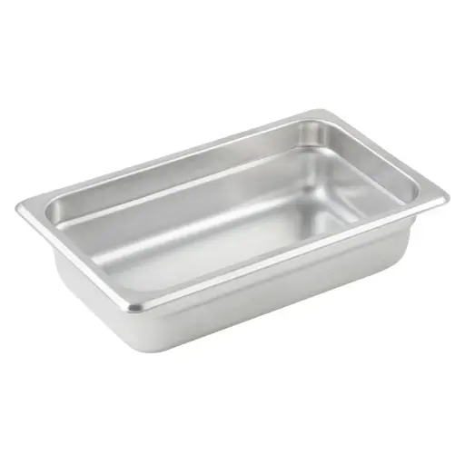 [SPJM-402] Anti-Jam Steam Pan, 24 Gauge Stainless Steel - 1/4, 2-1/2"