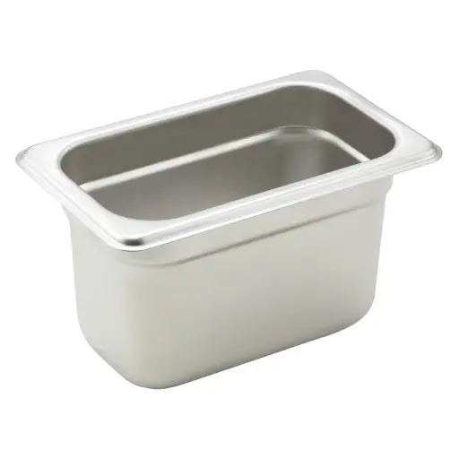  Anti-Jam Steam Pan, 22 Gauge Stainless Steel