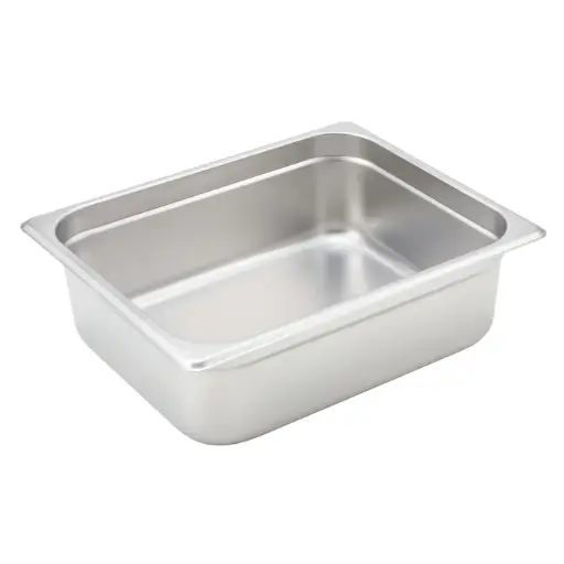 [SPJH-204]  Anti-Jam Steam Pan, 22 Gauge Stainless Steel