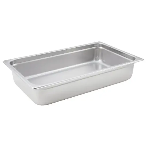  Anti-Jam Steam Pan, 22 Gauge Stainless Steel