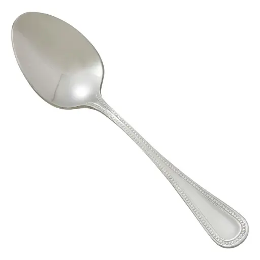 [0036-09] Deluxe Pearl Demitasse Spoon, 18/8 Extra Heavyweight