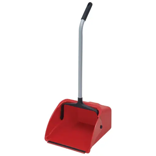 [DP-14R] Jumbo Lobby Dust Pan, Red, 13-5/8” x 14” x 8-7/8”D