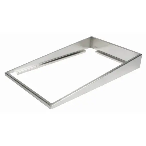 Angled Display Adaptor, Stainless Steel