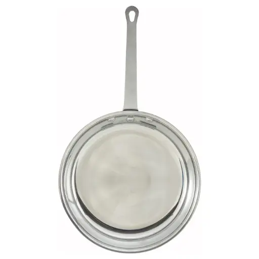 [AFP-12] Aluminum Fry Pan, Majestic, Mirror Finish - 12" Dia