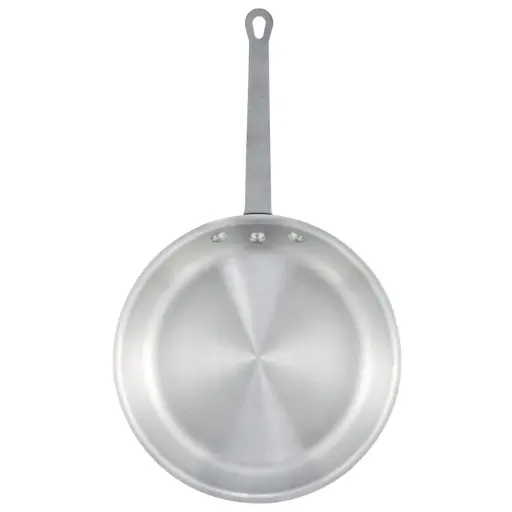 [AFP-7A] Aluminum Fry Pan, Gladiator, Natural Finish - 7" Dia