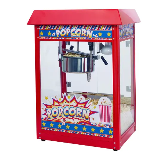 [POP-8R] Show Time! Electric Popcorn Popper, Red