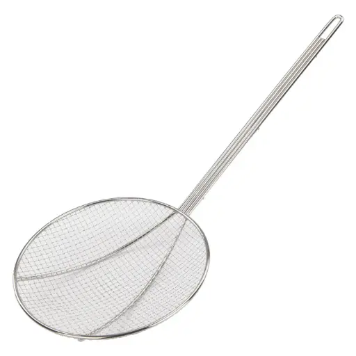 [SC-9R] Wire Skimmer, Nickel-Plated - 9" Dia