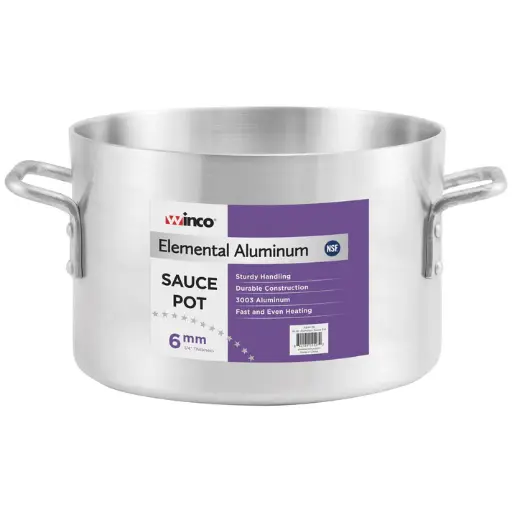  Elemental Aluminum Sauce Pot, 6mm - 40 Quart