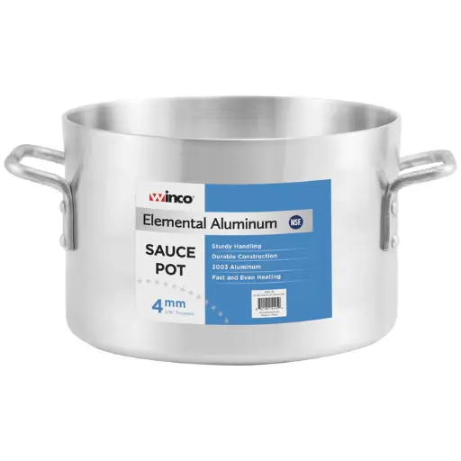 Elemental Aluminum Sauce Pot, 4mm - 20 Quart